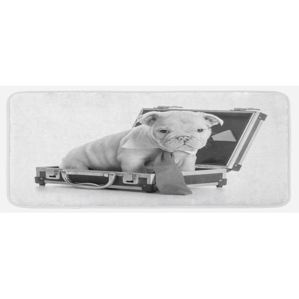 Bless international English Bulldog Kitchen Mat Wayfair